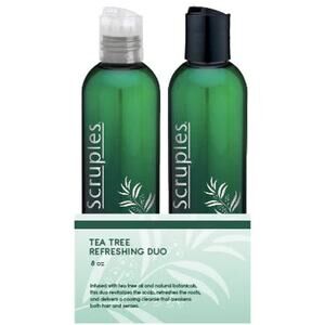 Scruples Tea Tree Shampoo  &  Conditioner 8 oz Duo